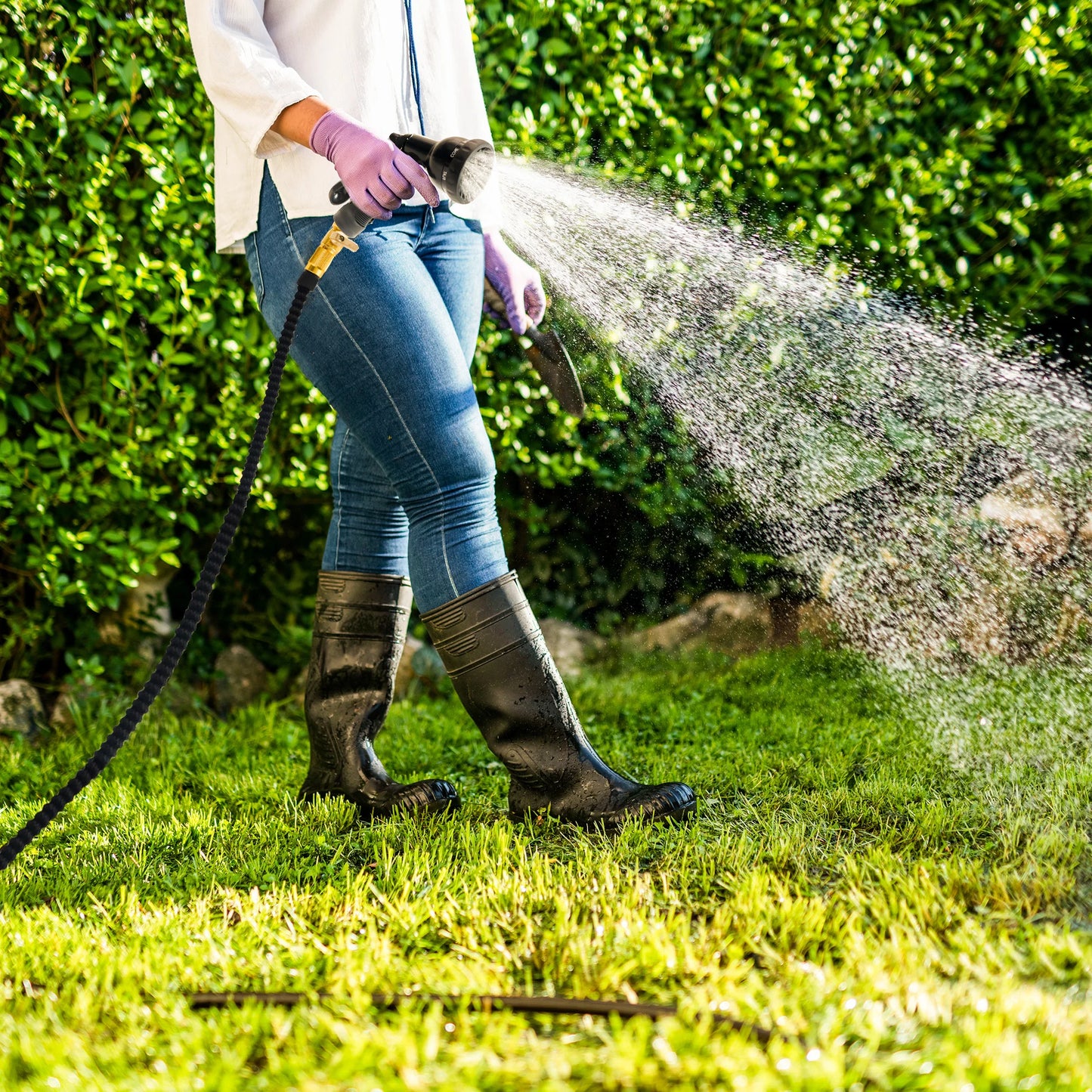 Expandable Garden Hose – 25ft/100ft No-Kink, Durable Hose