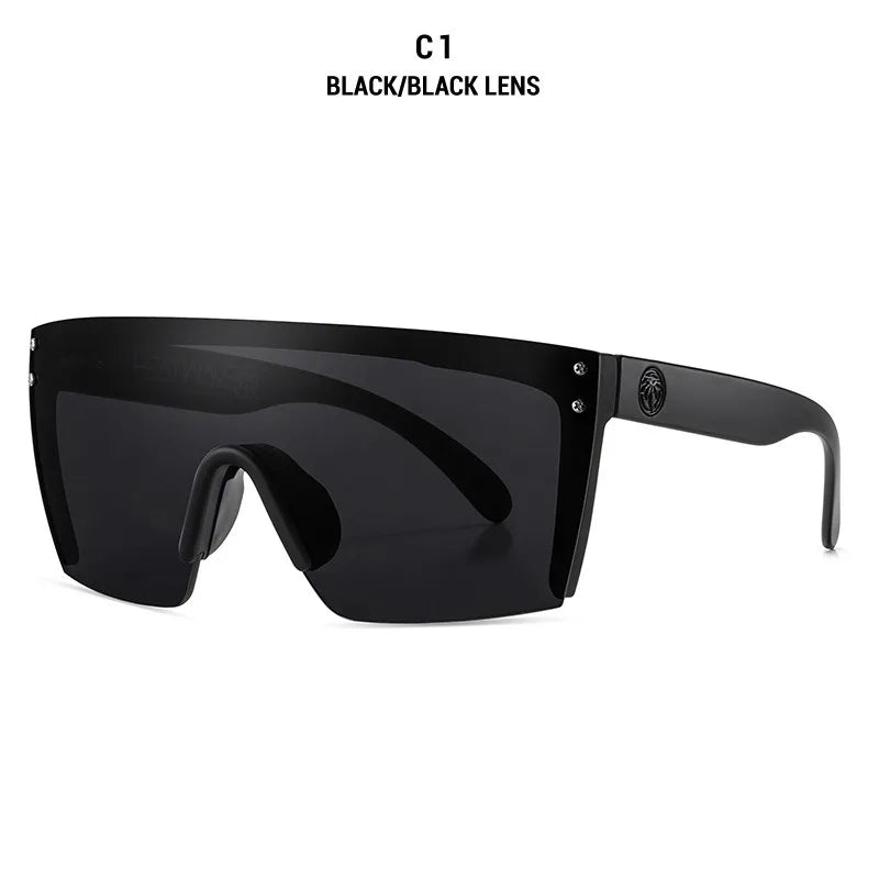 Heat Wave Sport Sunglasses HW01 – Unisex UV Eyewear, Ray-Ban Style