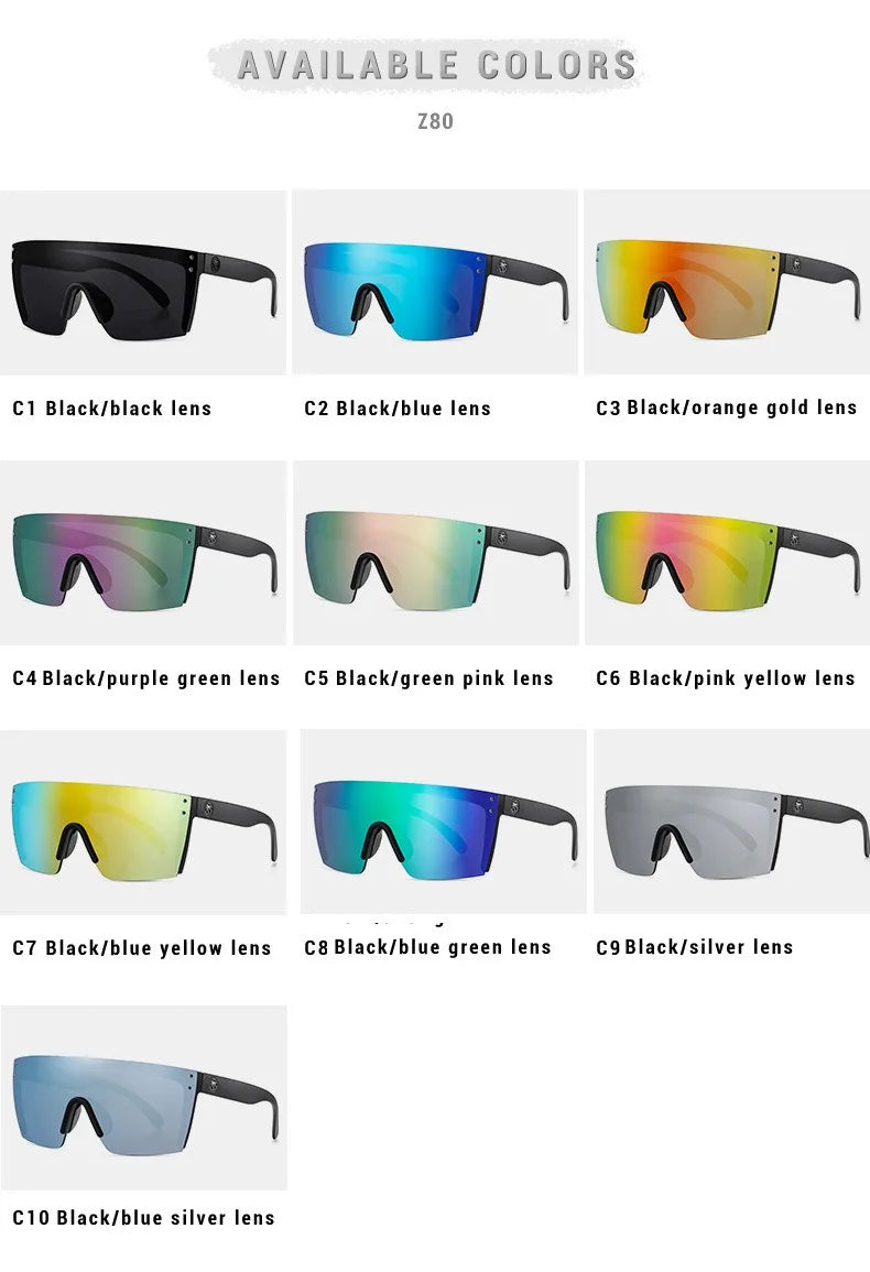 UV Protection Square Frame Sunglasses