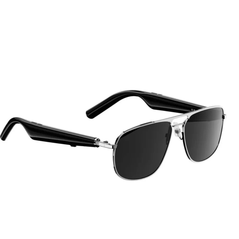 Smart Bluetooth Glasses with AI Headphones – Ray-Ban Style for Pilots