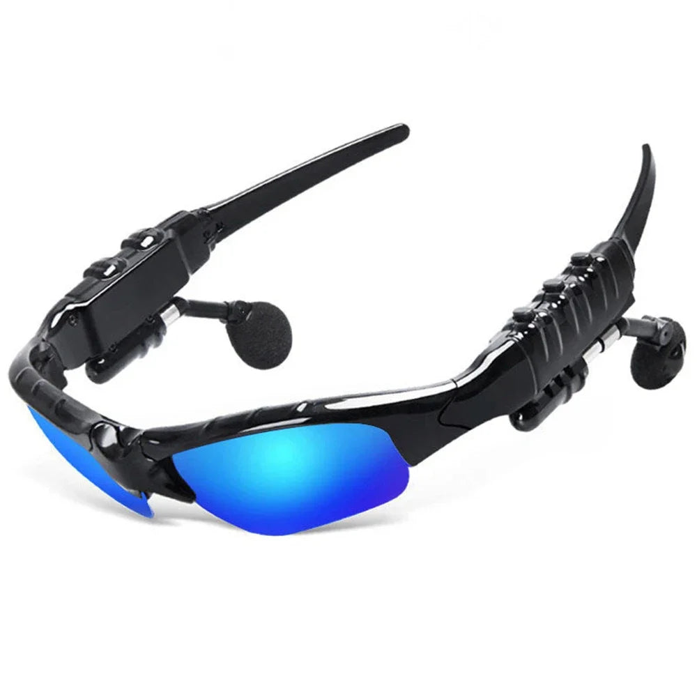 Ray-Ban Style Bluetooth Sunglasses – Wireless Headset MP3 Glasses