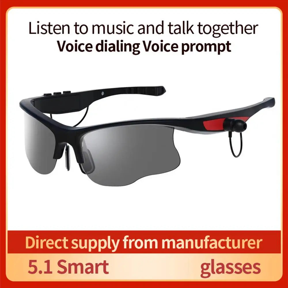 Ray-Ban Style Smart Wireless Sunglasses – Polarized Audio Glasses