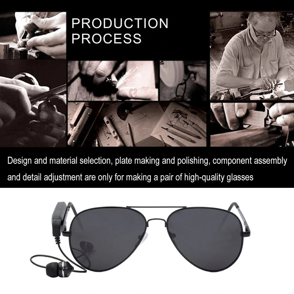 Bluetooth Smart Glasses for Outdoor Use