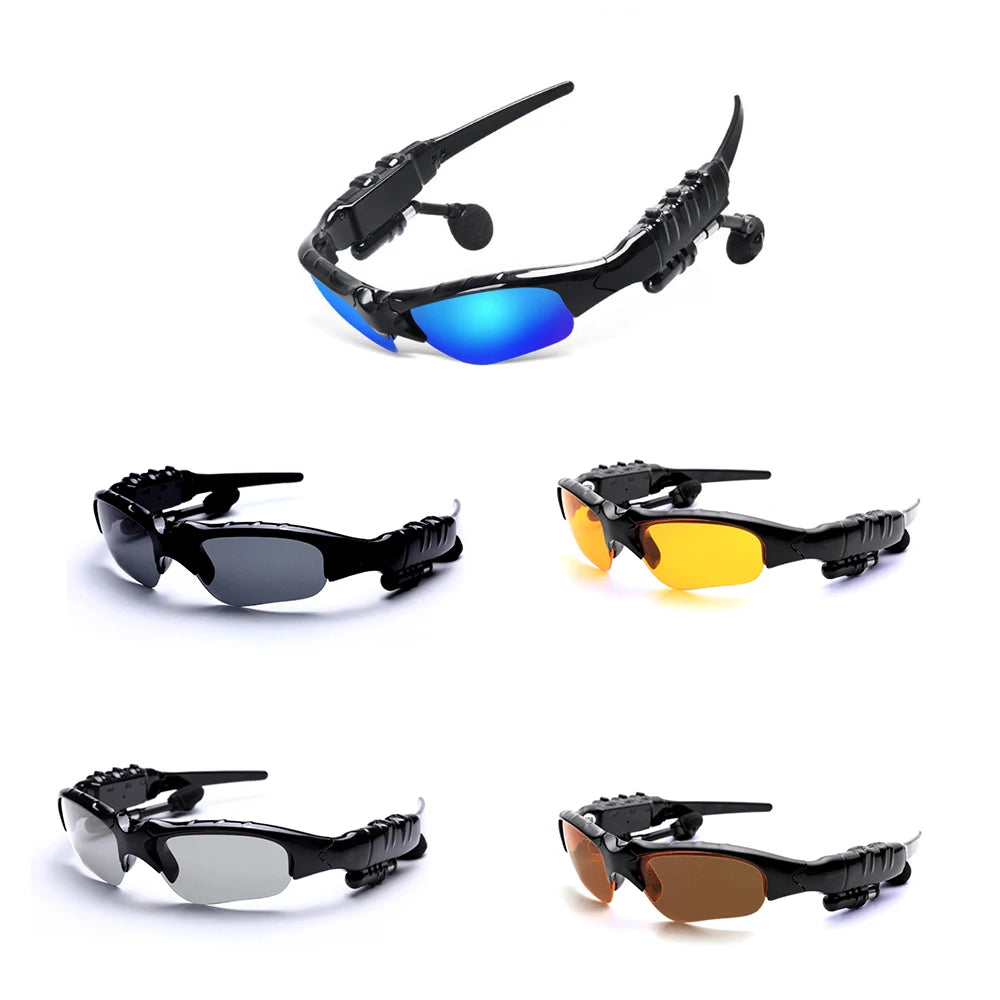 Ray-Ban Style Bluetooth Sunglasses – Wireless Headset MP3 Glasses