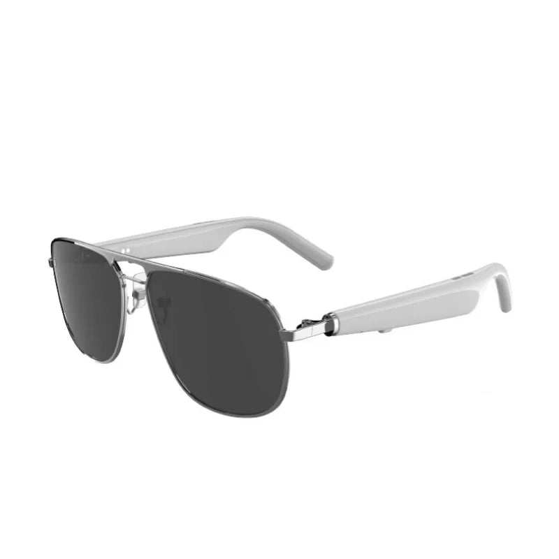 Smart Bluetooth Glasses with AI Headphones – Ray-Ban Style for Pilots