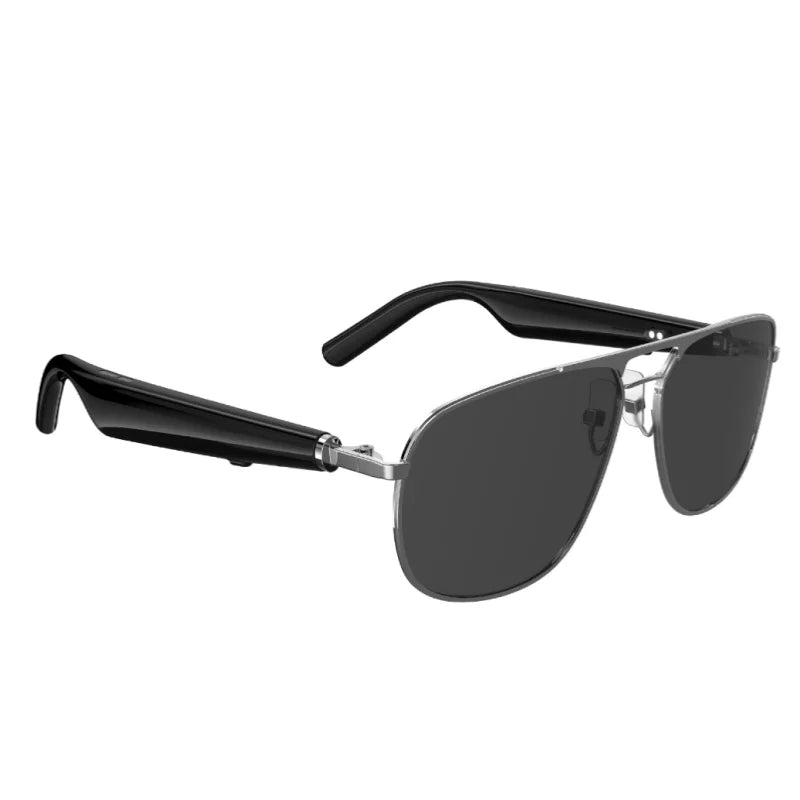 Smart Bluetooth Glasses with AI Headphones – Ray-Ban Style for Pilots