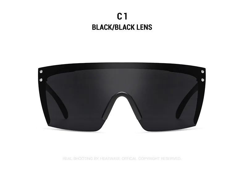 Heat Wave Sport Sunglasses HW01 – Unisex UV Eyewear, Ray-Ban Style