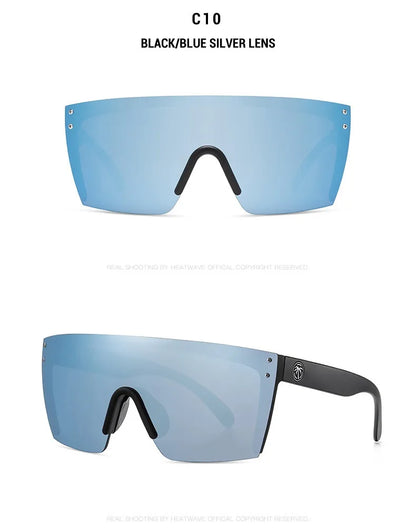 Heat Wave Sport Sunglasses HW01 – Unisex UV Eyewear, Ray-Ban Style