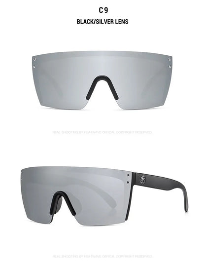 Heat Wave Sport Sunglasses HW01 – Unisex UV Eyewear, Ray-Ban Style