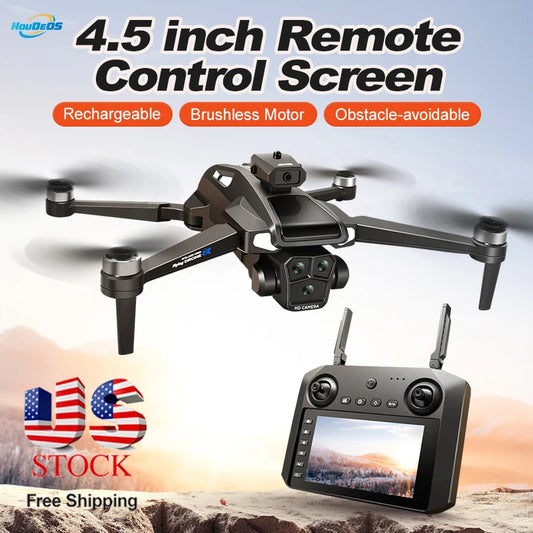 4K HD dual camera drone with controller
