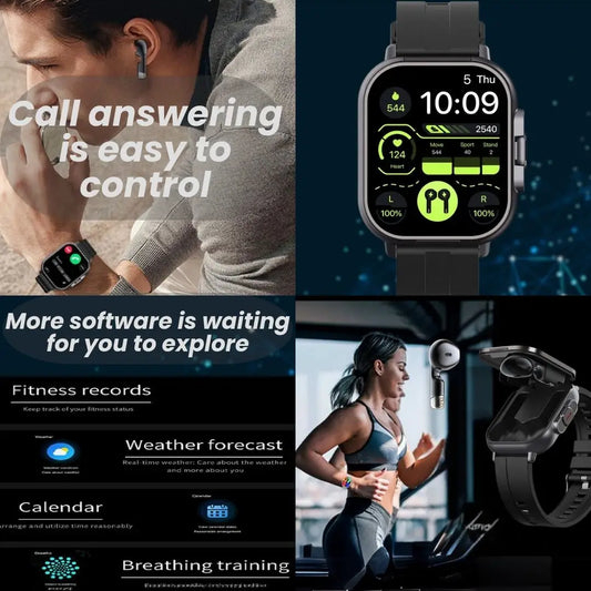 Smartwatch and Earbuds Combo