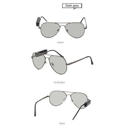 Ray-Ban Style Smart Bluetooth Glasses – Polarized HIFI Audio Shades