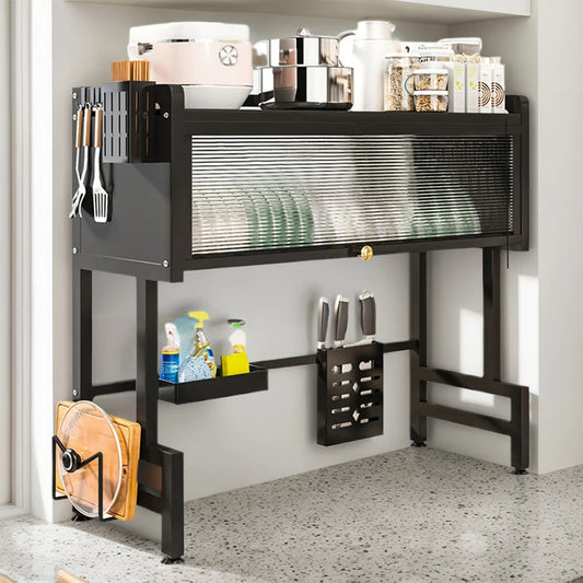 Rustproof Over Sink Dish Organizer