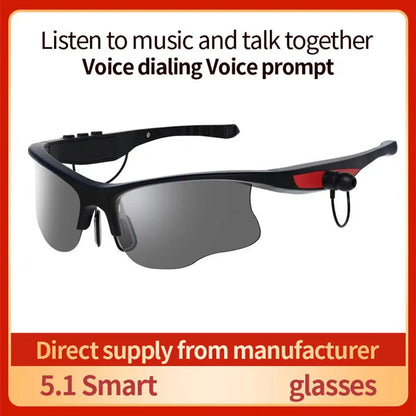Ray-Ban Style Smart Wireless Sunglasses – Polarized Audio Glasses
