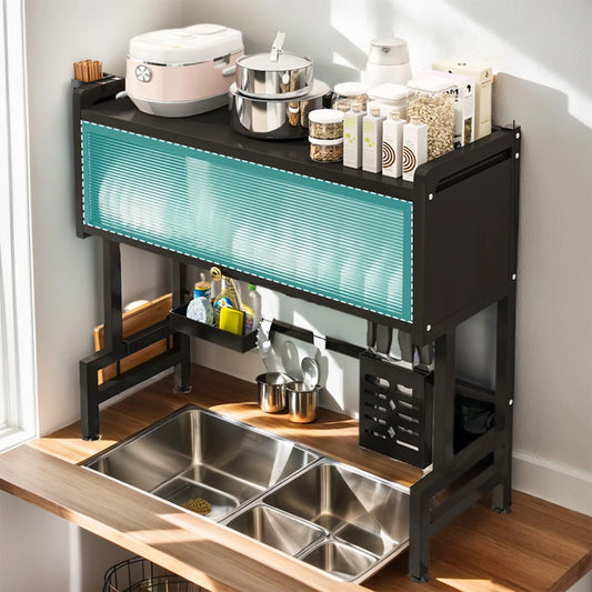 Rustproof Steel Dish Organizer for Kitchen